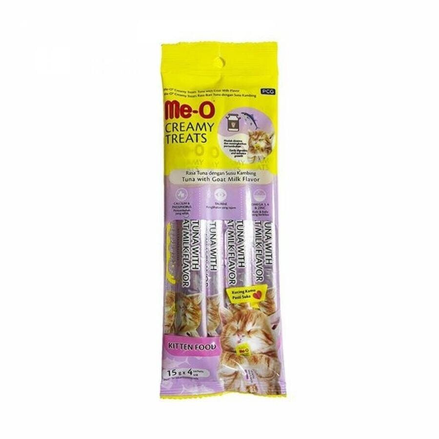 Me-o Creamy Ton Balıklı Ve Keçi Sütlü Yavru Kedi Ödülü 4X15 GR | SRC: Barcode: 8850477004863